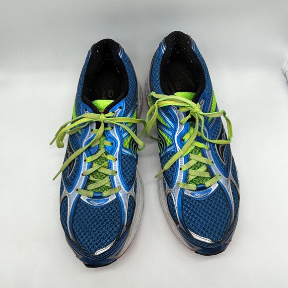 Saucony Mens Kinvara 12 Athletic Running Shoes Blue Green Sz 9.5 Sneakers Gym main image 6